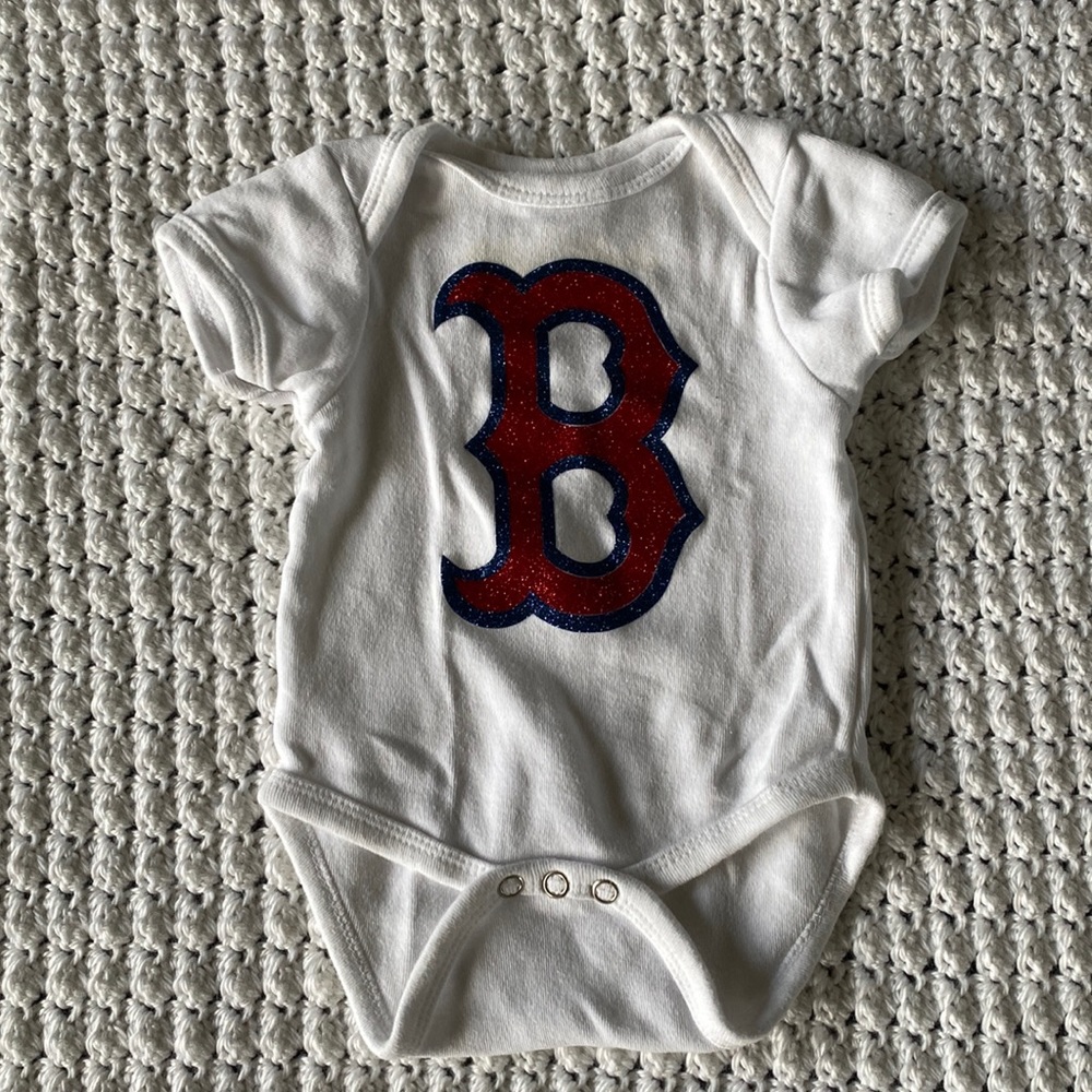 Boston Red Sox “B” onesie